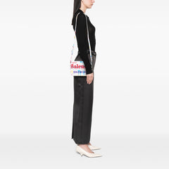 S Calfskin Logo Print Everyday Camera Bag
