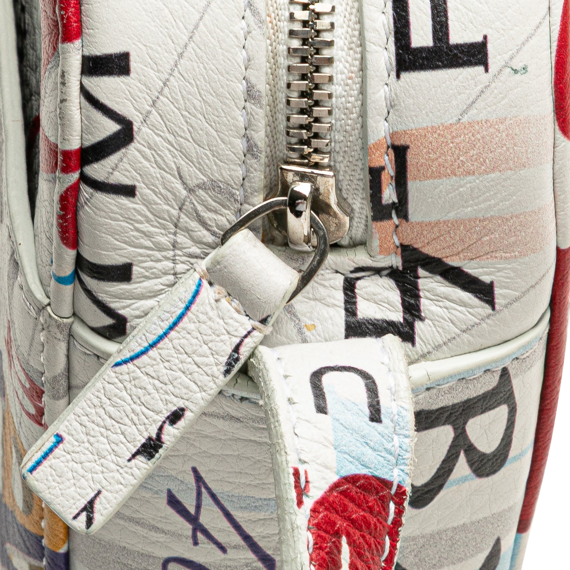 S Calfskin Logo Print Everyday Camera Bag