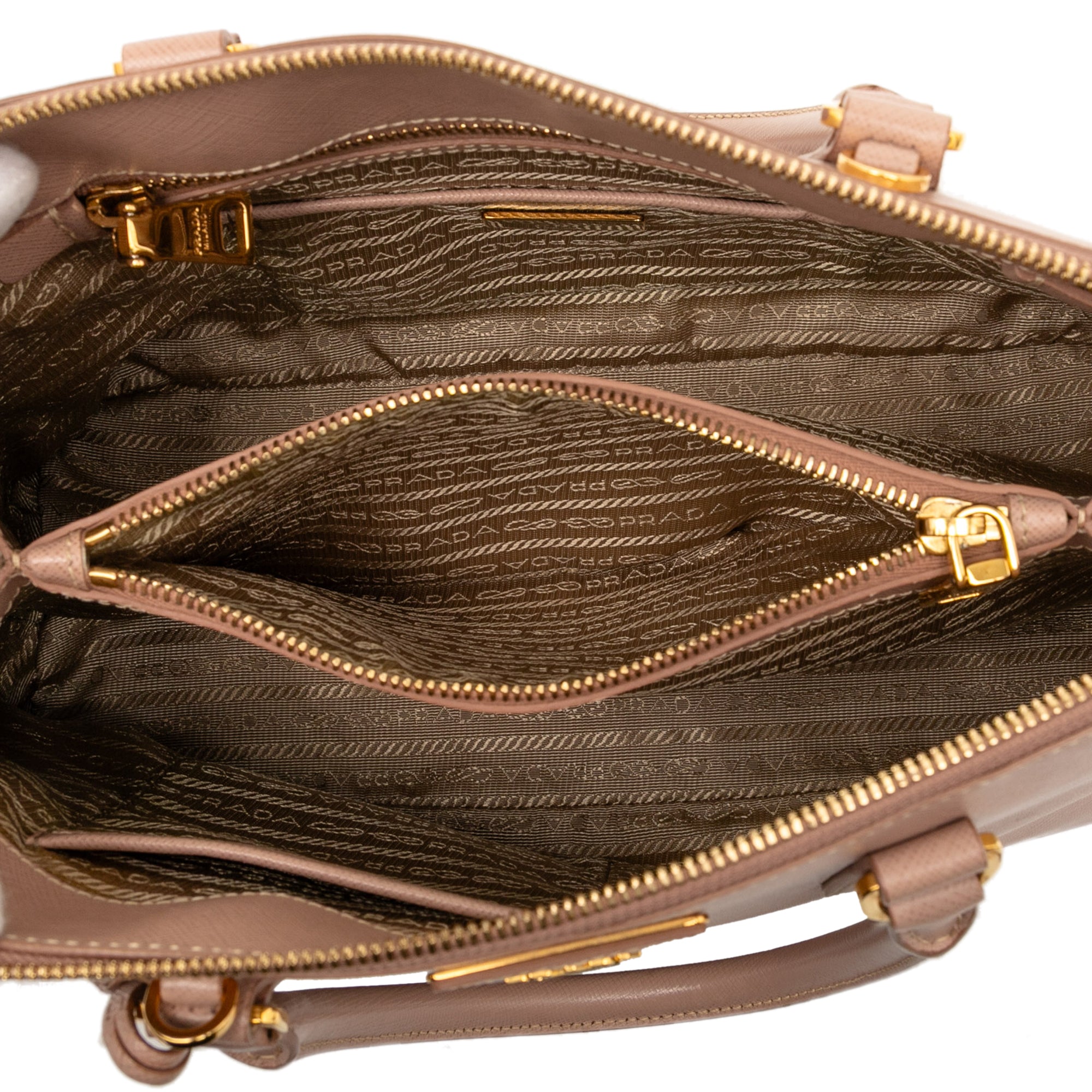 Medium Saffiano Lux Promenade Satchel