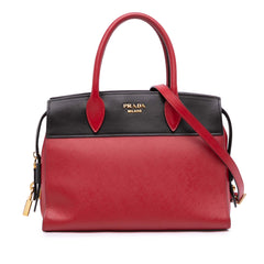 Saffiano And City Calf Esplanade Satchel