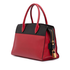Saffiano And City Calf Esplanade Satchel