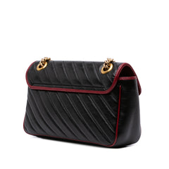 Small GG Marmont Matelasse Leather Torchon Flap Crossbody