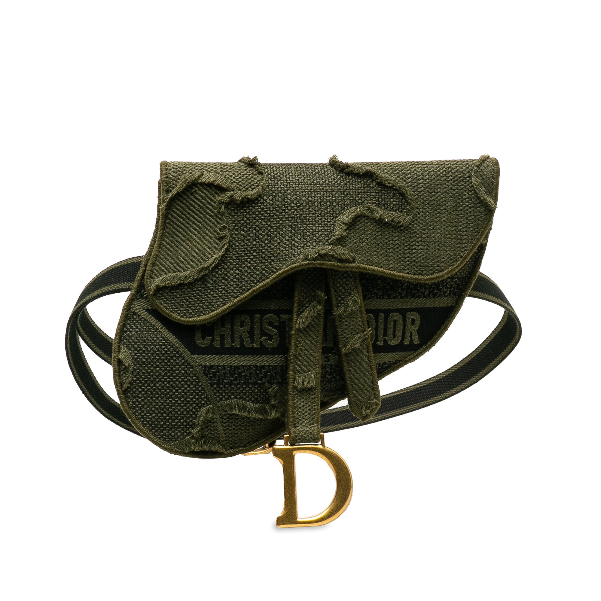 Camouflage Saddle Belt Bag_0