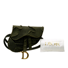 Camouflage Saddle Belt Bag