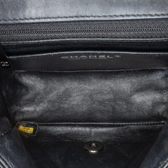 Mini Square Classic Patent Single Flap