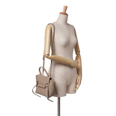 Nano Grained Calfskin Belt Bag