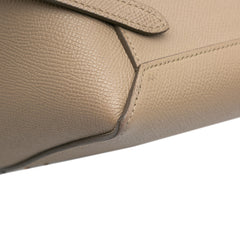 Nano Grained Calfskin Belt Bag