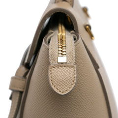 Nano Grained Calfskin Belt Bag