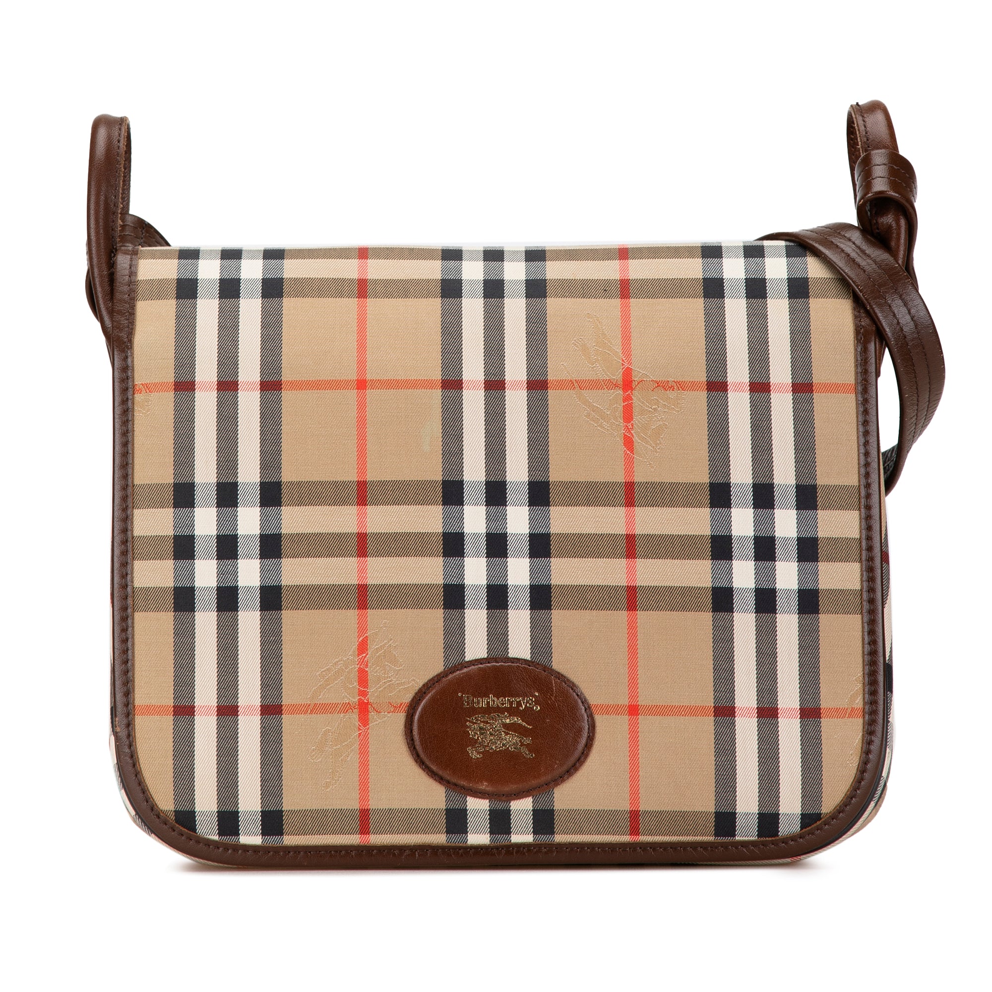 Haymarket Check Canvas Shoulder Bag