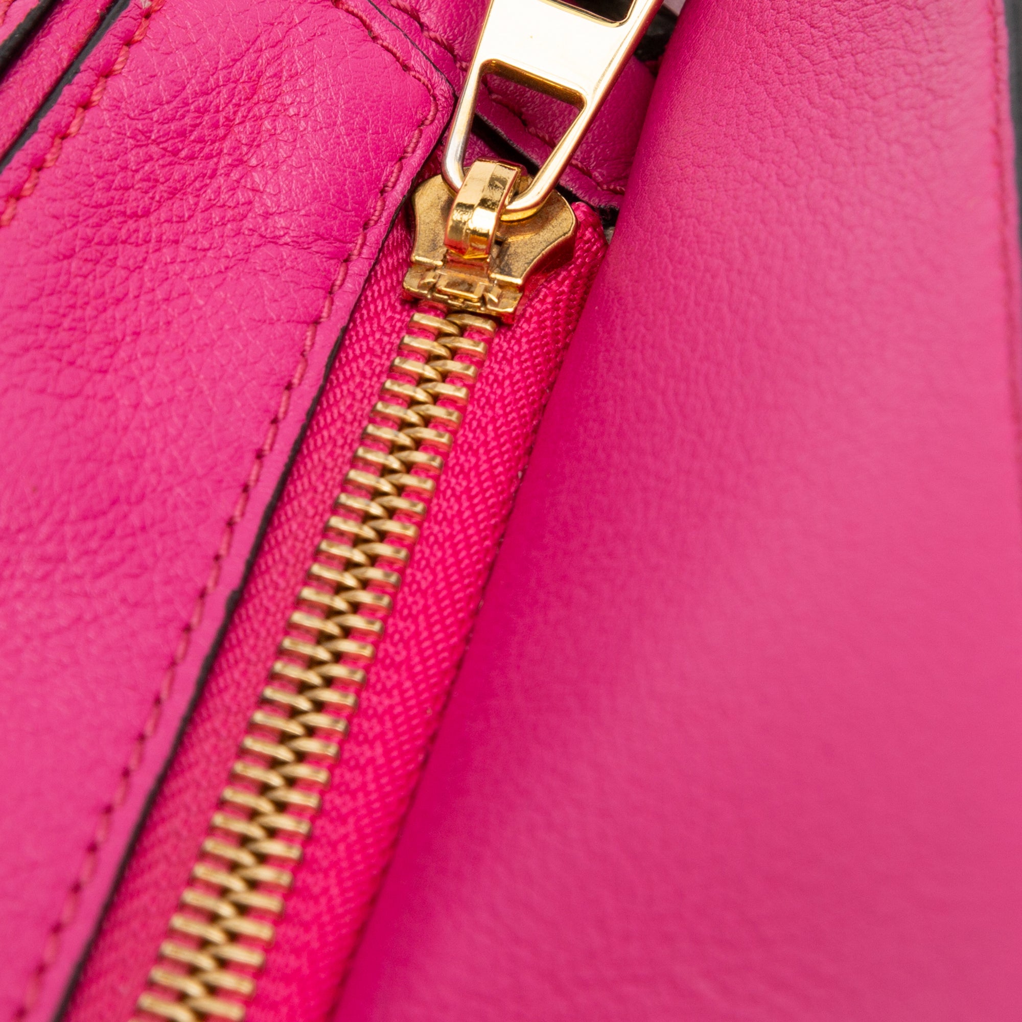 Small Calfskin Puzzle Satchel