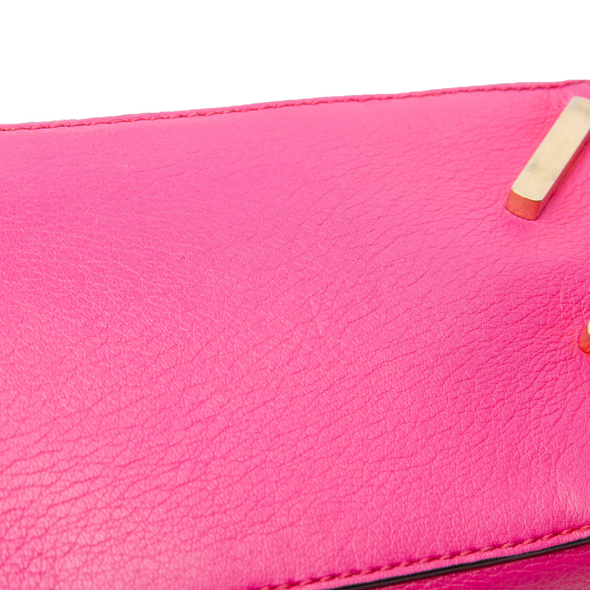 Small Calfskin Puzzle Satchel