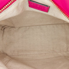 Small Calfskin Puzzle Satchel
