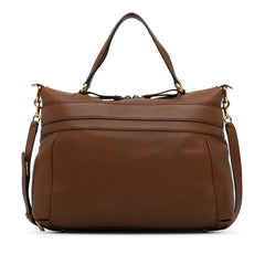 Medium Leather Ride Top Handle Bag_2