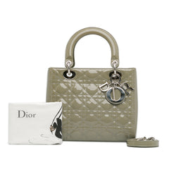 Medium Patent Cannage Lady Dior_9