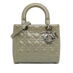 Medium Patent Cannage Lady Dior_0