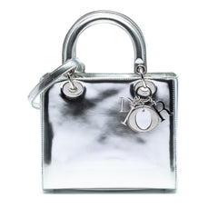 Medium Metallic Patent Lady Dior