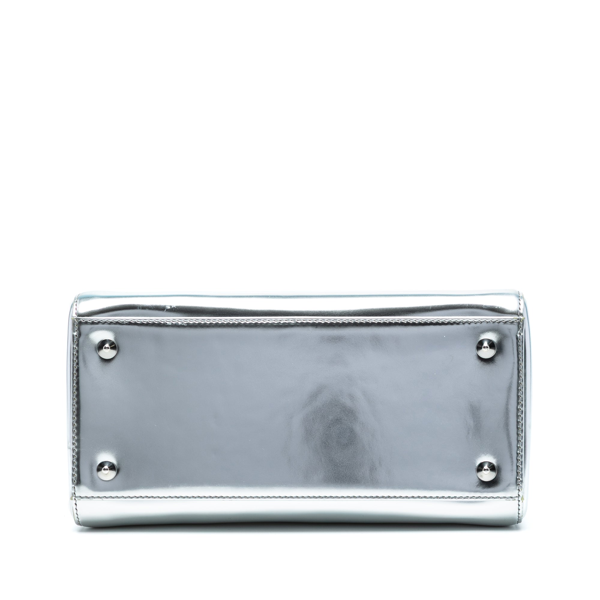 Medium Metallic Patent Lady Dior