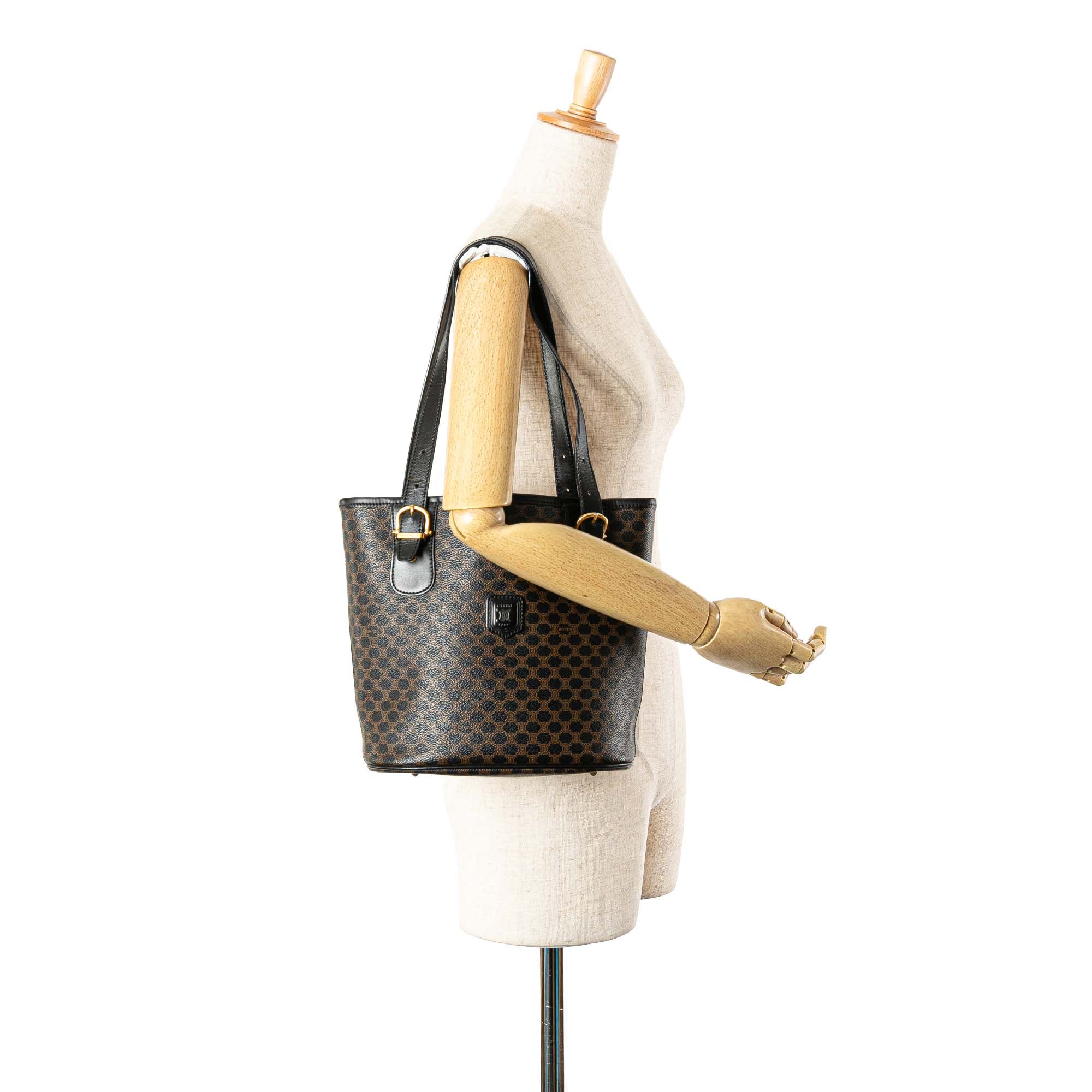 Macadam Coated Canvas Tote