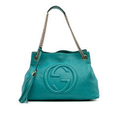 Medium Leather Soho Chain Tote