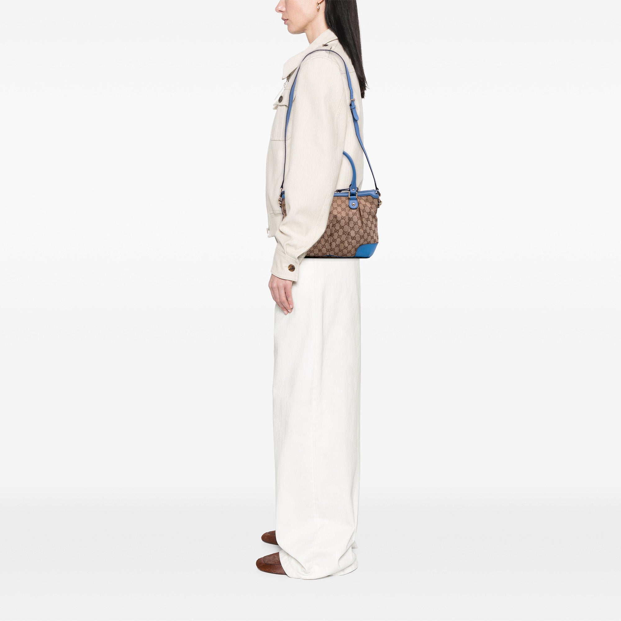 GG Canvas Sukey Satchel