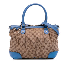 GG Canvas Sukey Satchel