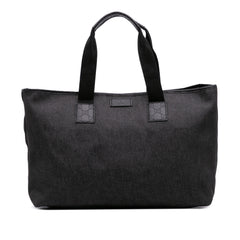 Guccissima Trimmed Denim Tote
