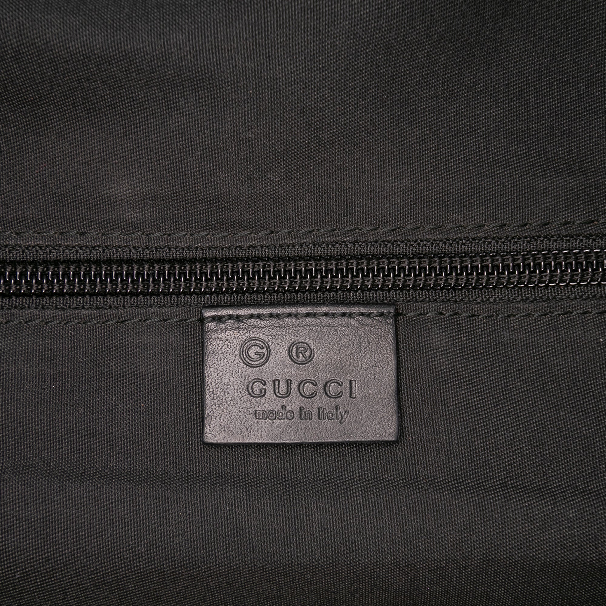 Guccissima Trimmed Denim Tote