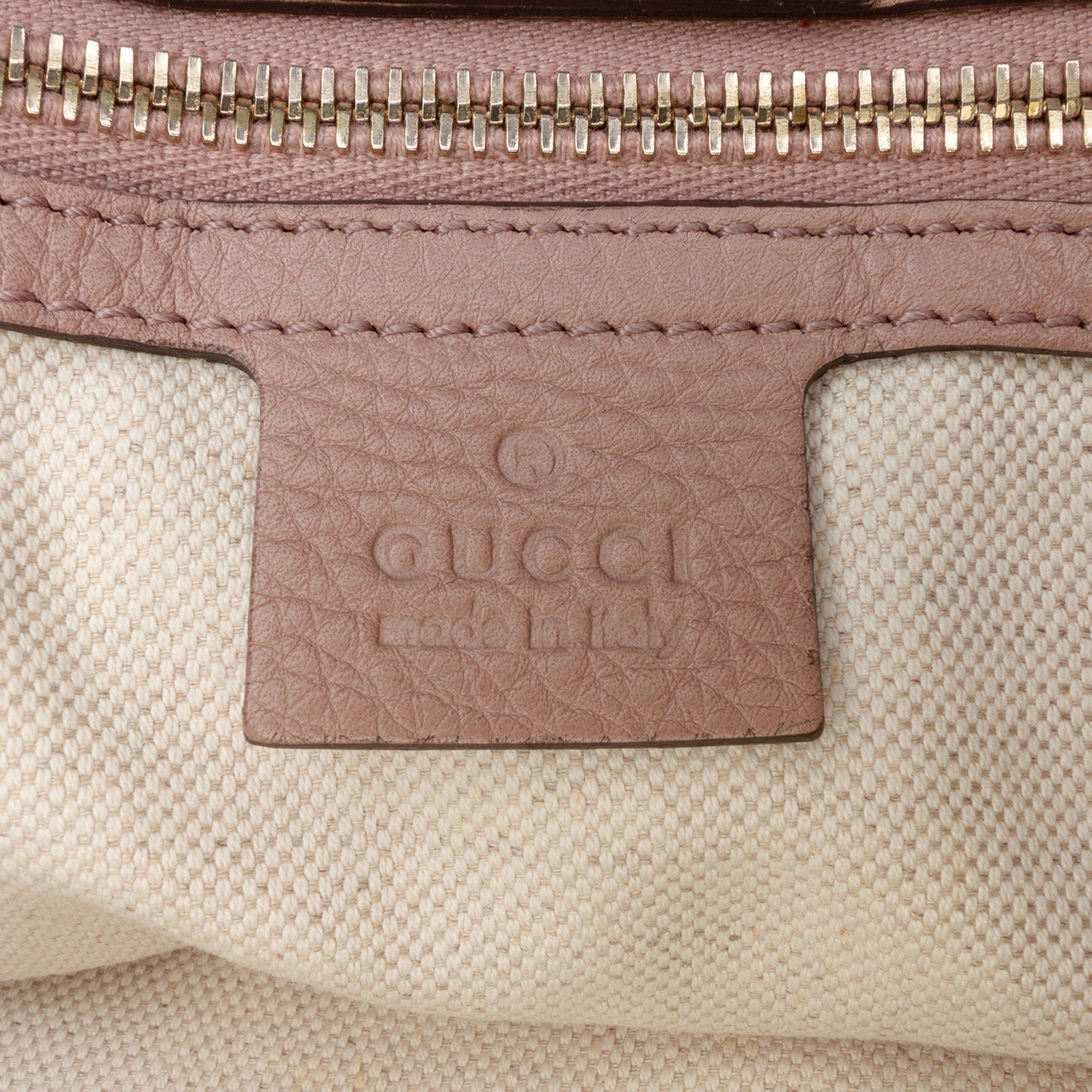 Medium Calfskin Bamboo Shopper Satchel