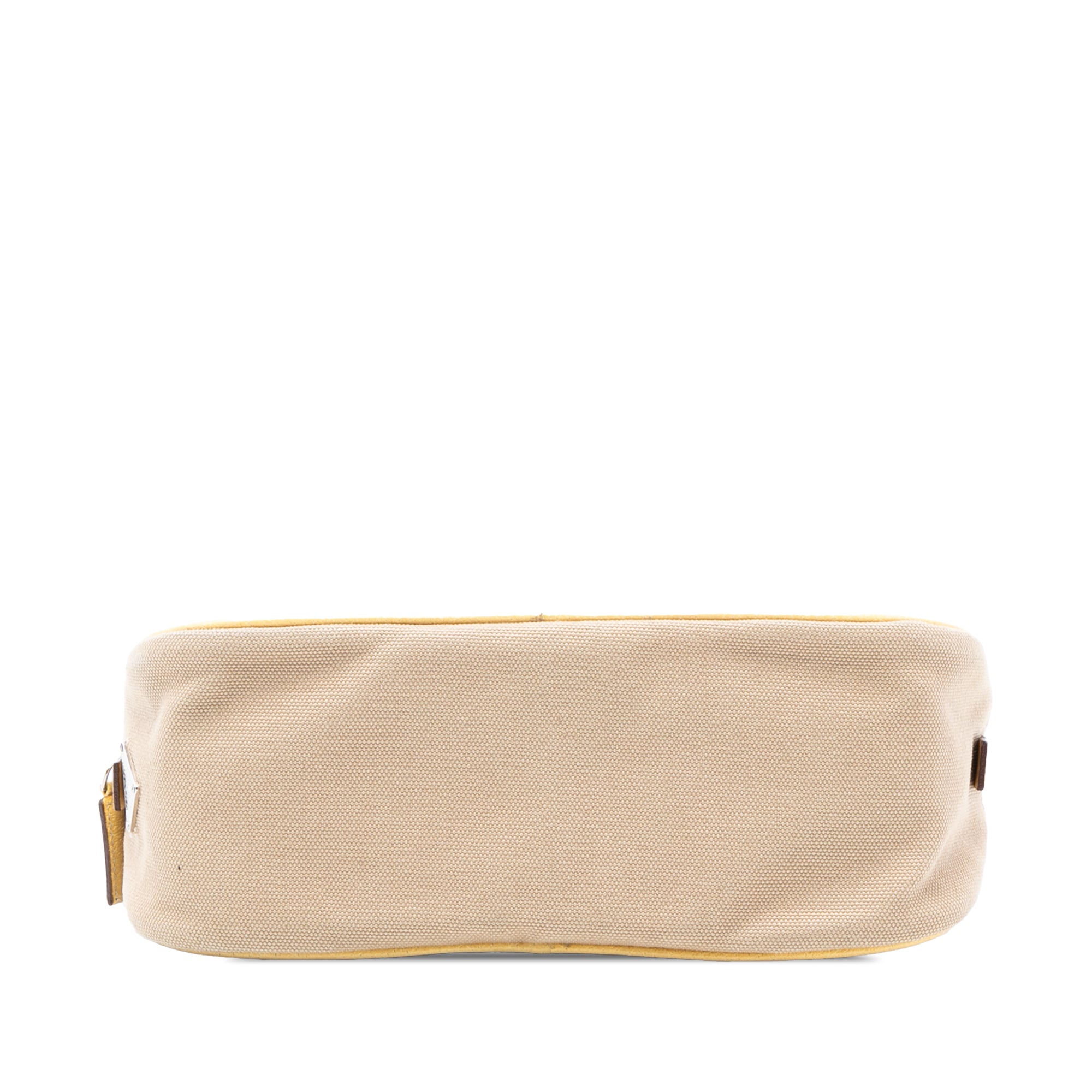 Cinghiale Trimmed Canvas Canapa Bauletto Bag