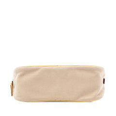 Cinghiale Trimmed Canvas Canapa Bauletto Bag