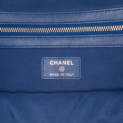 Large Quilted Lambskin O Case Clutch