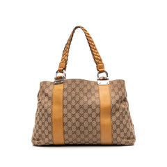 GG Canvas Bamboo Libeccio Tote