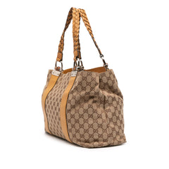 GG Canvas Bamboo Libeccio Tote