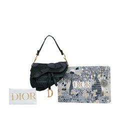 Embroidered Camouflage Saddle Bag