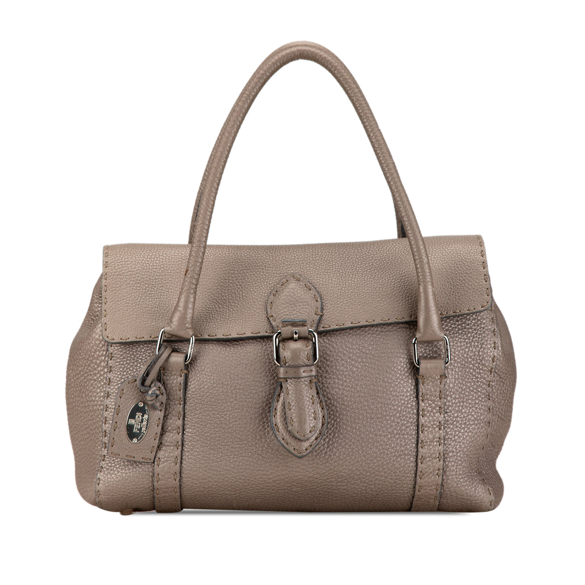 Leather Selleria Linda Handbag