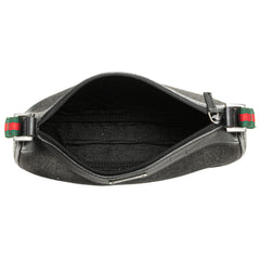 Denim Web Shoulder Bag