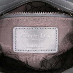 Mini Iridescent Lambskin Cannage Lady Dior