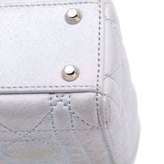 Mini Iridescent Lambskin Cannage Lady Dior