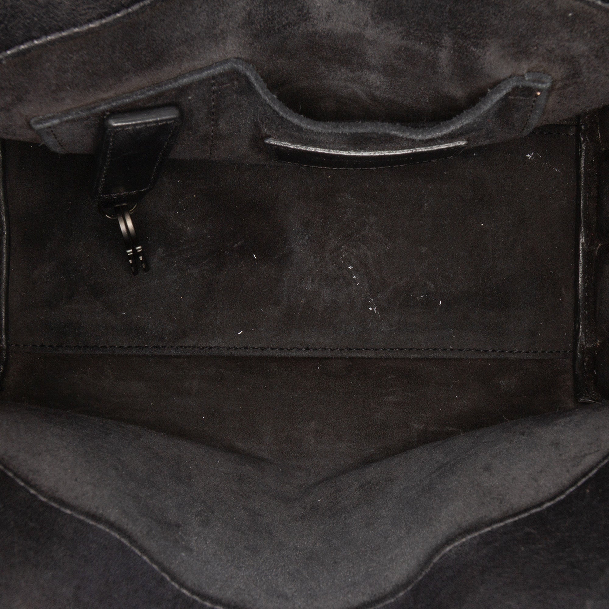 Nano Studded Leather Sac de Jour Satchel