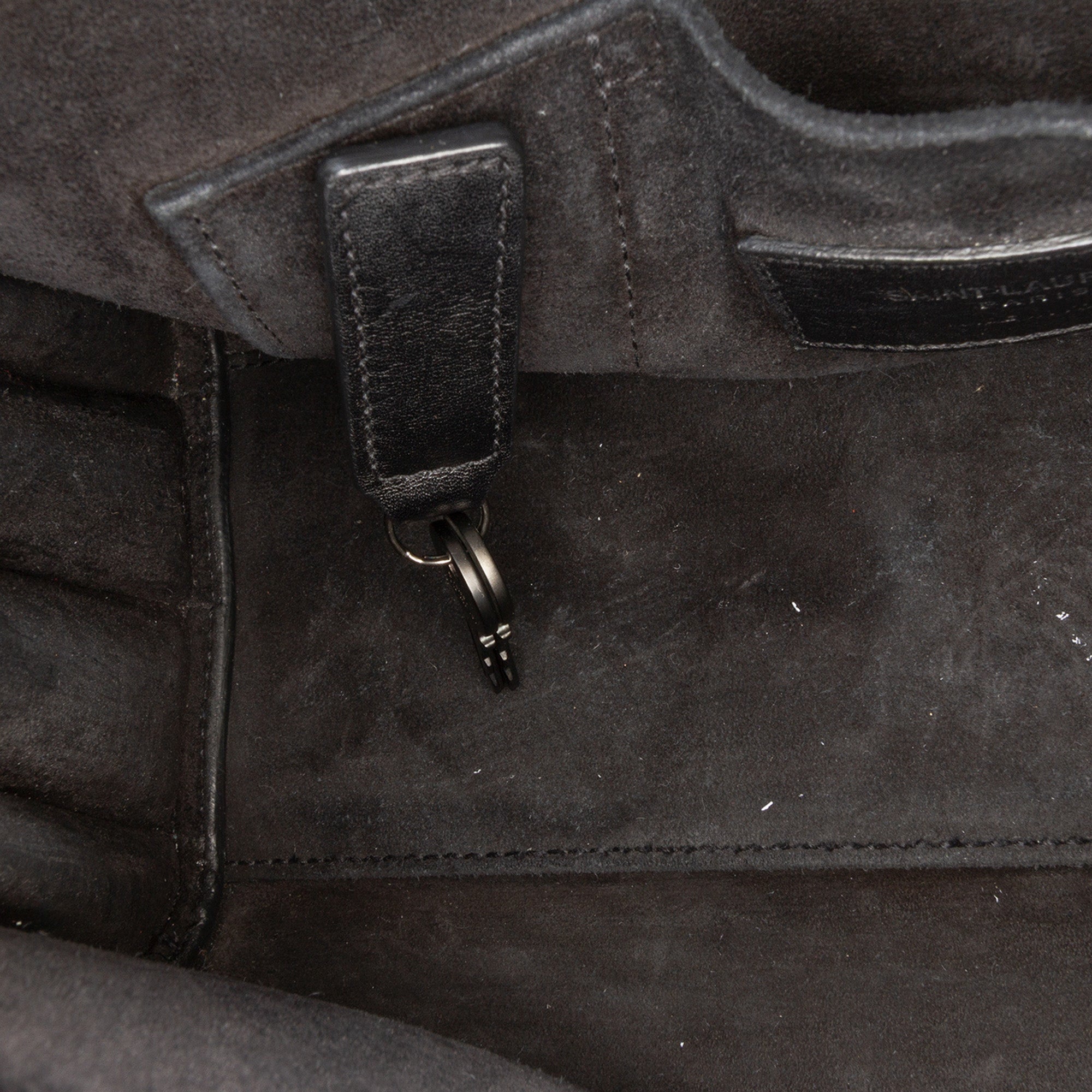 Nano Studded Leather Sac de Jour Satchel