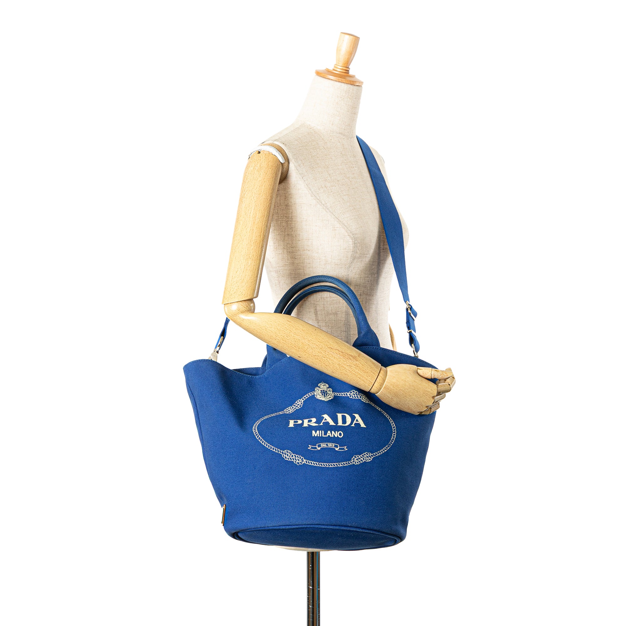 Medium Canvas Canapa Logo Convertible Shopping Tote