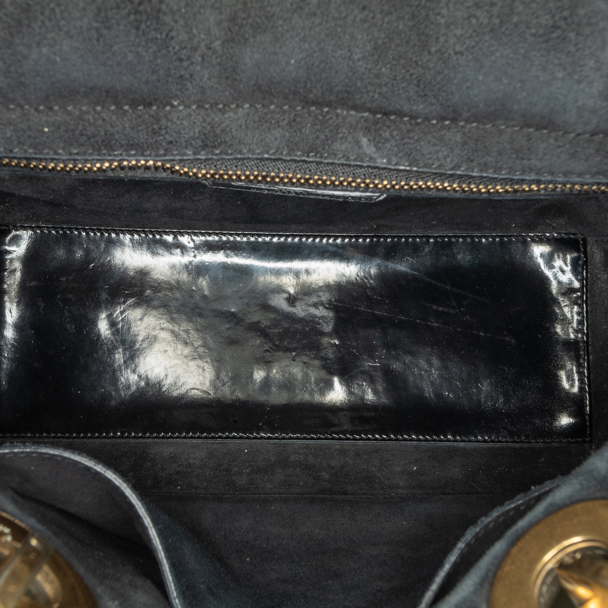 Medium Lambskin Cannage Studded Supple Lady Dior