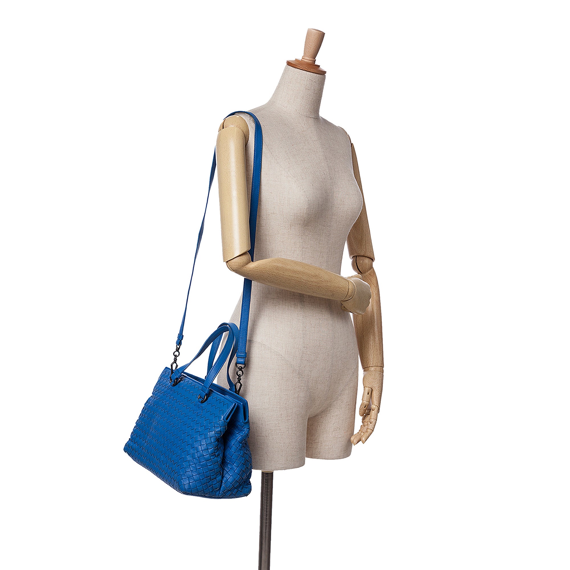 Nappa Intrecciato Satchel