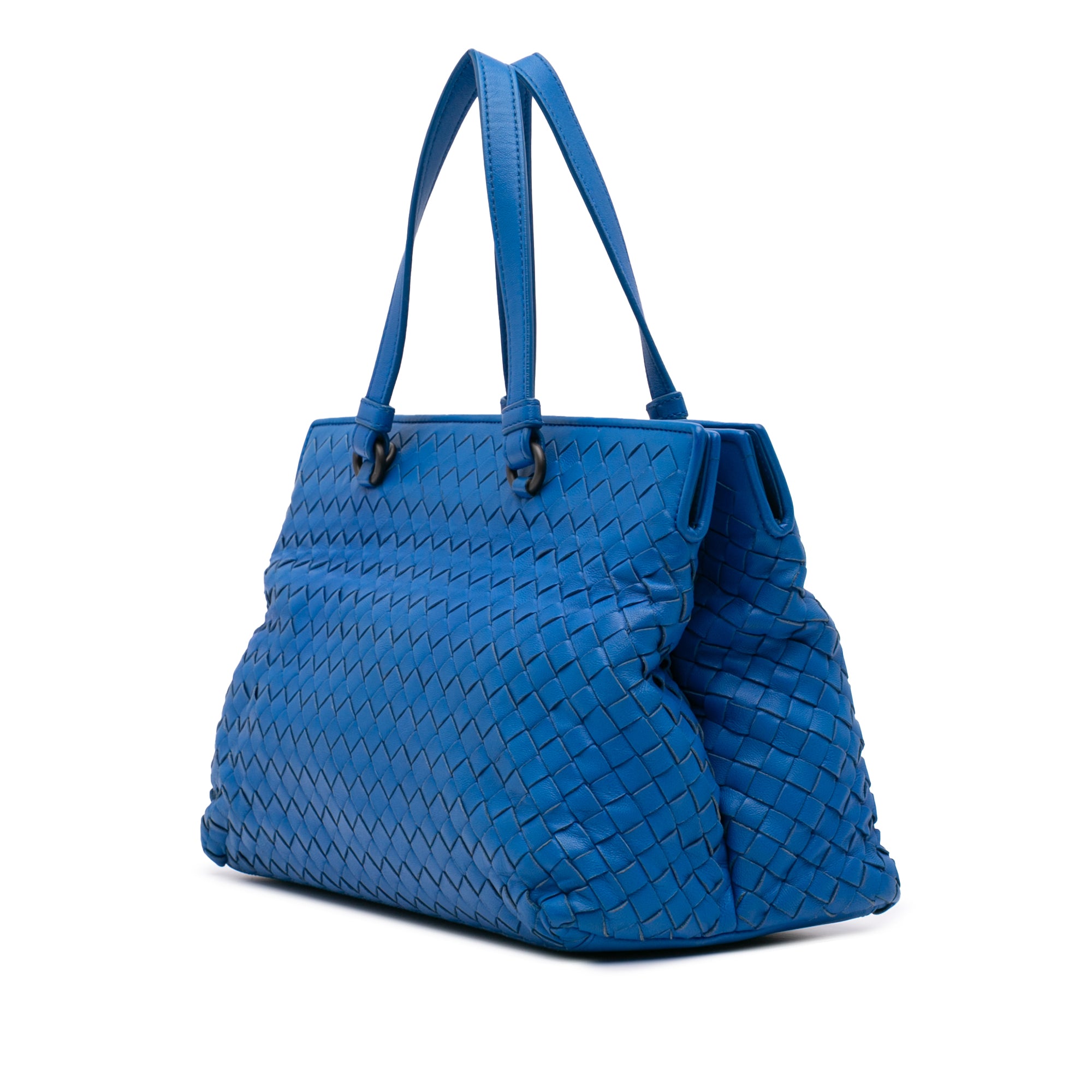 Nappa Intrecciato Satchel