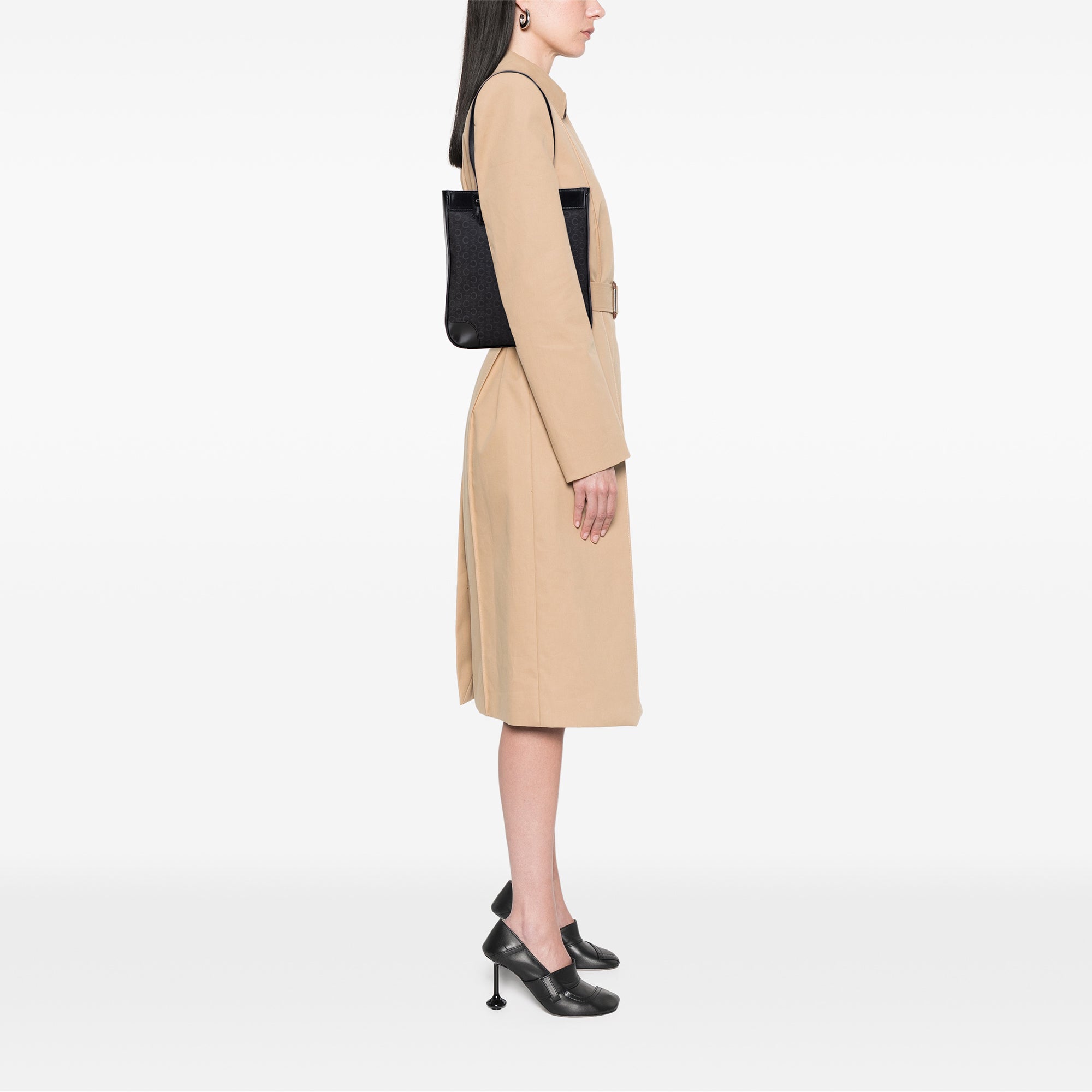 C Macadam Canvas Tote