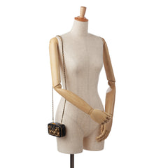 CC Quilted Golden Plate Vanity Crossbody