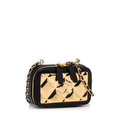 CC Quilted Golden Plate Vanity Crossbody