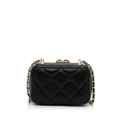 CC Quilted Golden Plate Vanity Crossbody