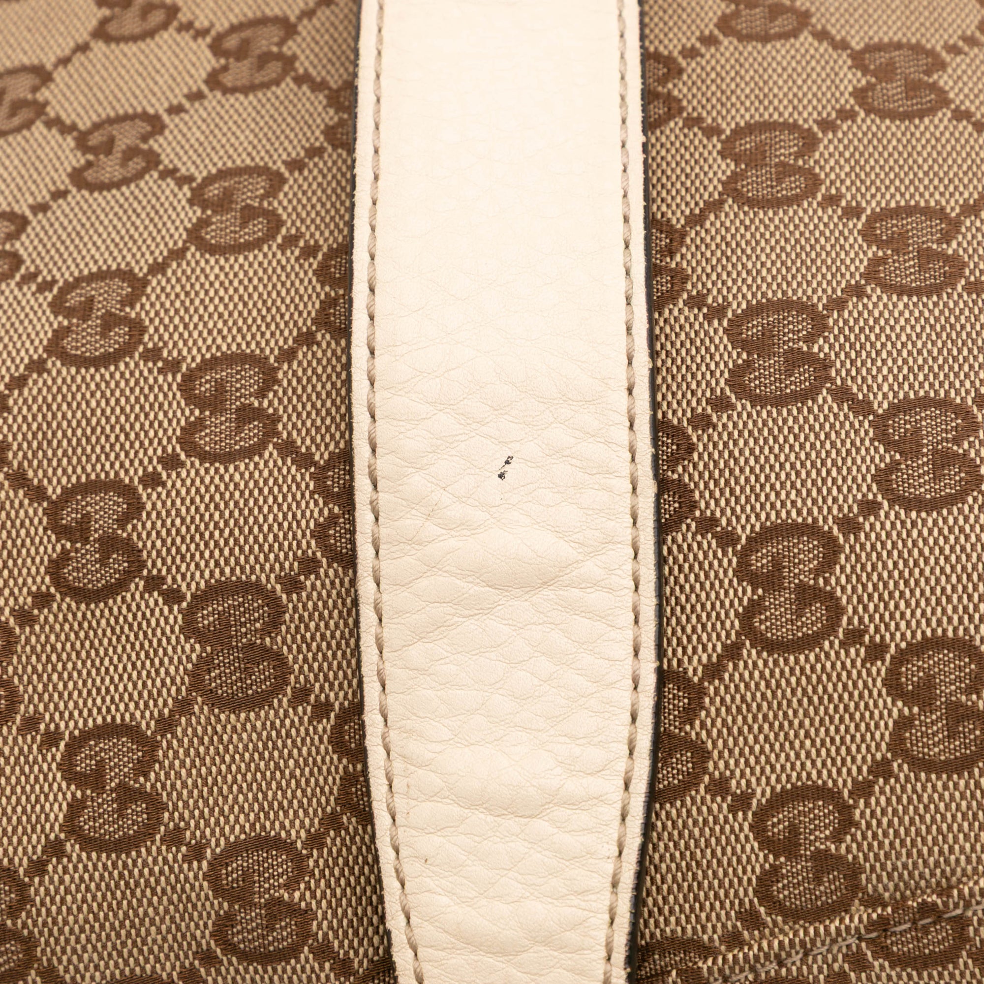 Large GG Canvas Icon Bit Satchel