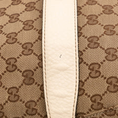 Large GG Canvas Icon Bit Satchel